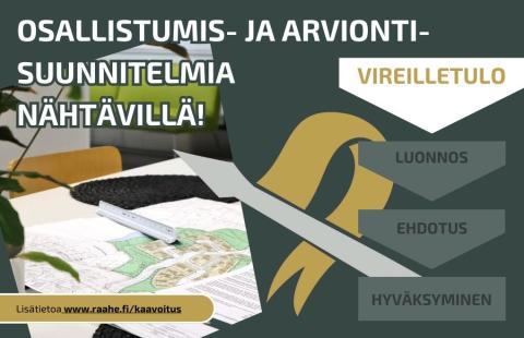 Osallistumis- ja arviointisuunnitelmia nähtävillä -julkaisun kuvituskuva.