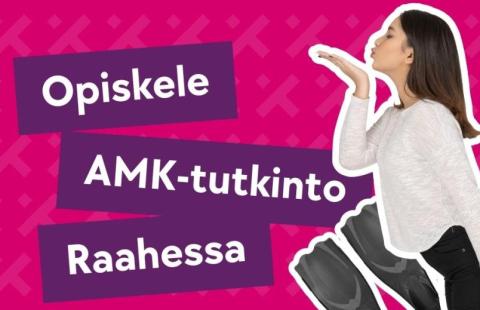 Pinkillä taustalla leikekuvat nuoresta henkilöstä, kissasta, uimaräpylöistä ja vasarasta.